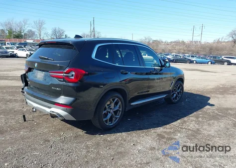 2024 BMW X3 from USA, damaged, VIN 5UX53DP03R9X02816